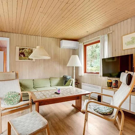 Three-bedroom Blavand With A Fireplace 05 Hébergement de vacances Blåvand